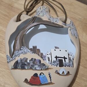 Handcrafted Desert Scene Wall Art